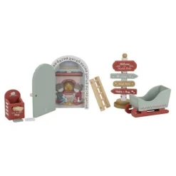 Kerstdeurtje - Meerkleurig