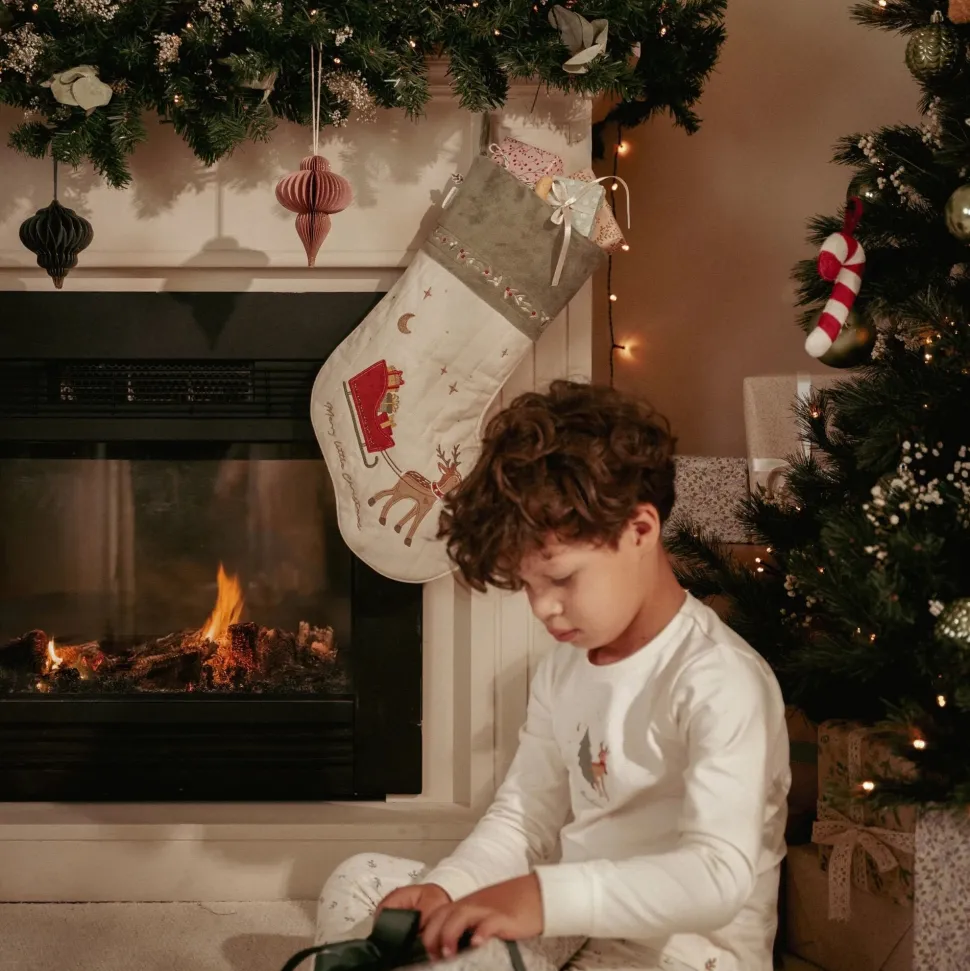 Kerstsok XL – Groen – Christmas