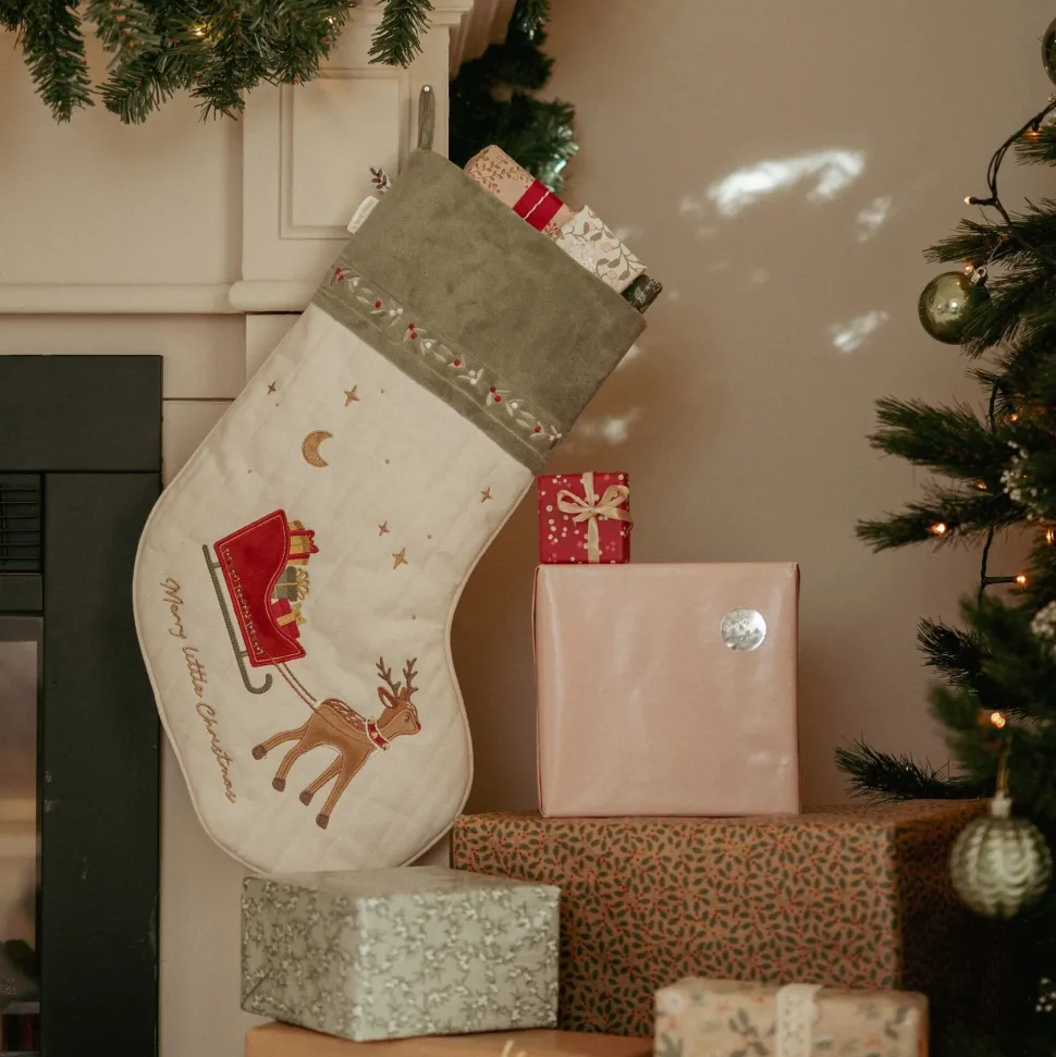 Kerstsok XL – Groen – Christmas