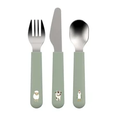 Kinderbestekset - Groen - Little Farm