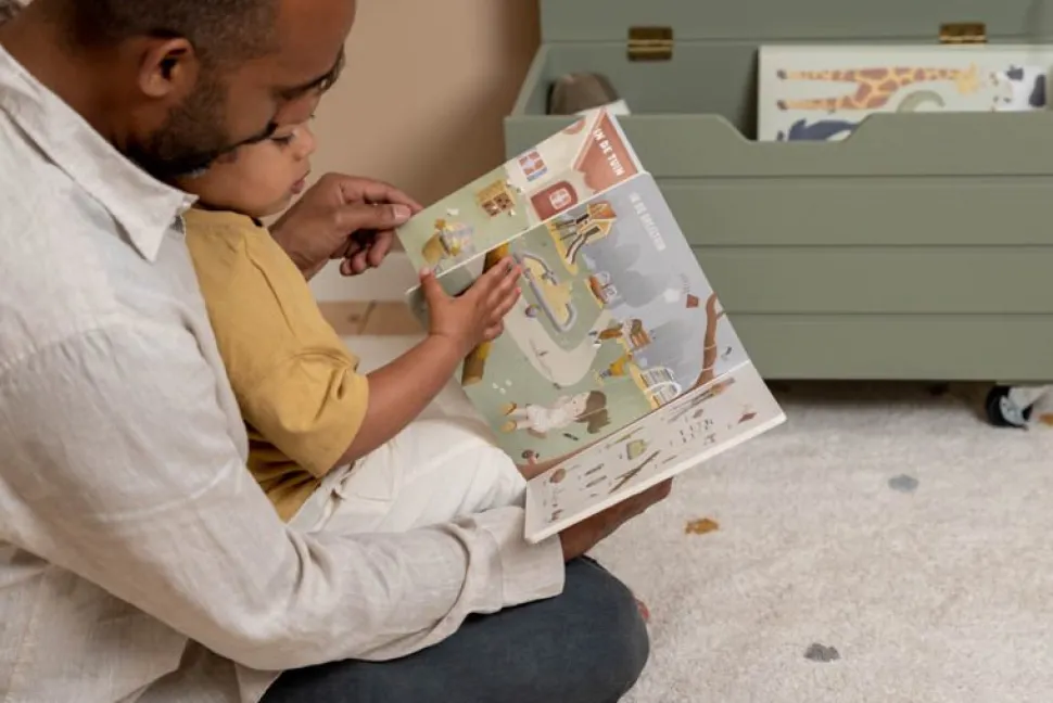 Kinderboek Mijn kijkboek, de wereld om je heen - NL