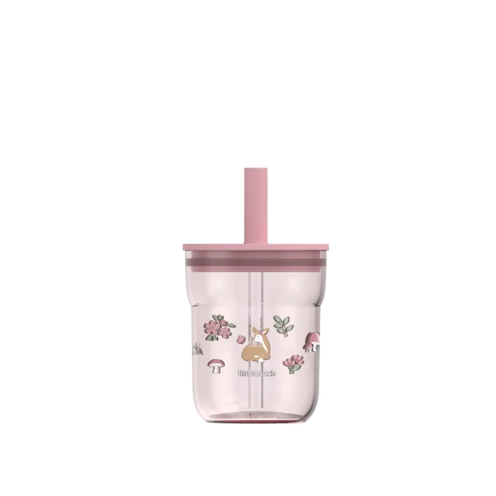 Kinderglas 250 ml Met Rietje Fairy Garden
