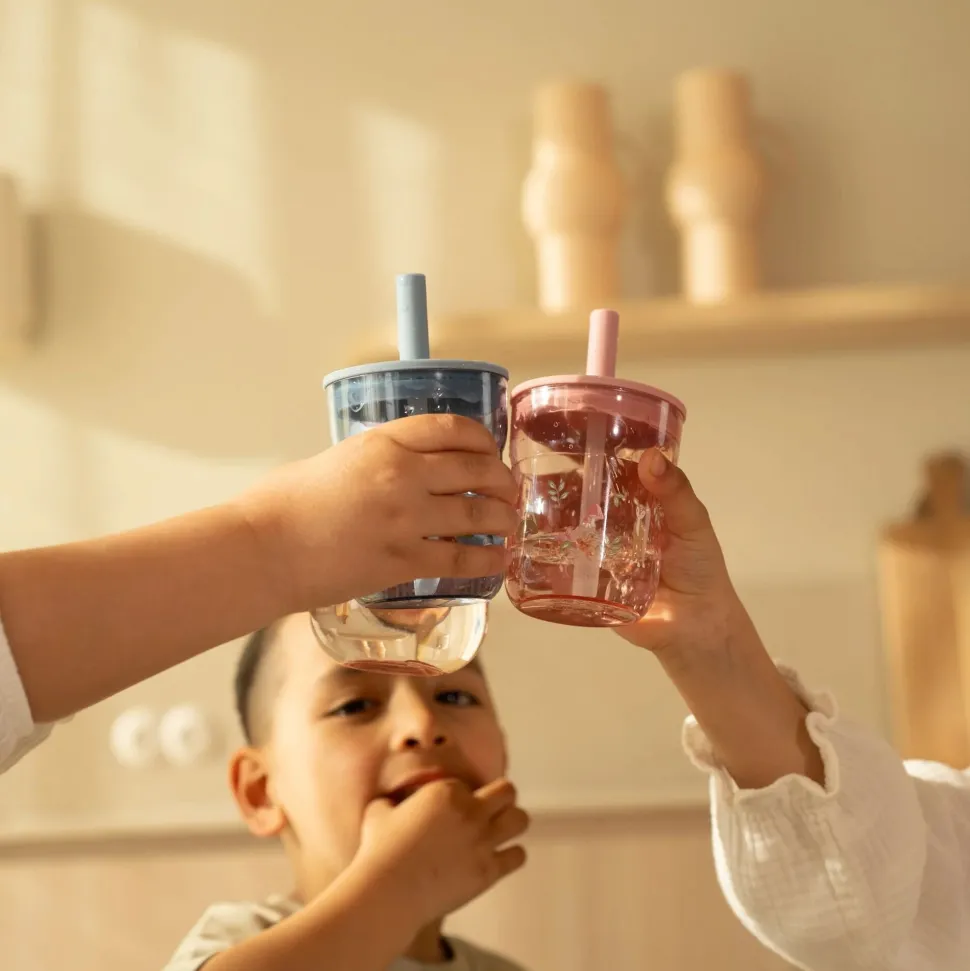 Kinderglas 250 ml Met Rietje Fairy Garden