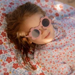 Kinderzonnebril Bloem Roze