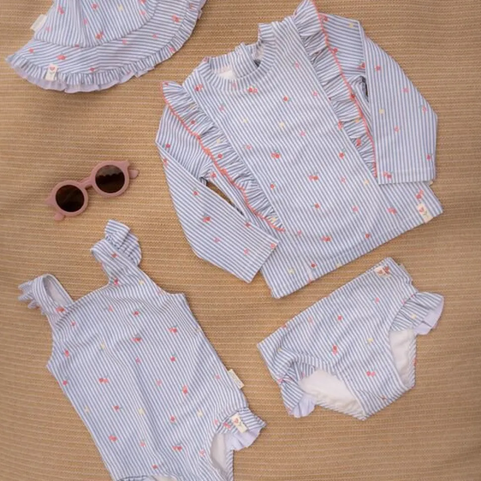 Kinderzonnebril Rond Lichtroze