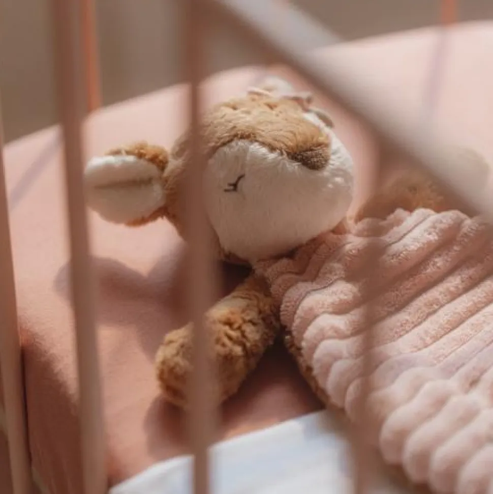 Knuffeldoekje knuffel Hert - Roze - Fairy Garden