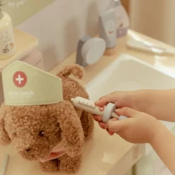 Knuffelhond in tas – Roze – Essentials