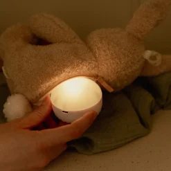 Knuffelkonijn Licht & Geluid - Beige - Baby Bunny