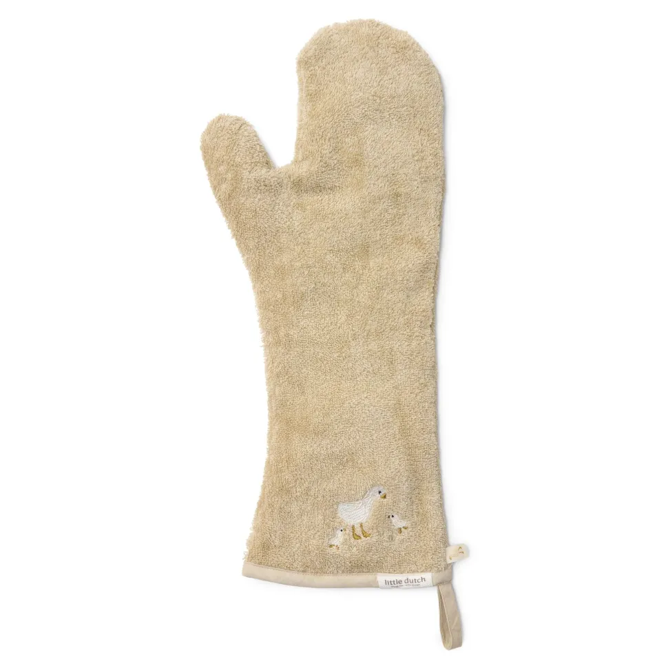 Lange washand - Beige - Newborn Naturals - Little Goose