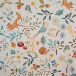 Ledikant dekbedovertrek - Meerkleurig - Forest Friends - Forest Wonders