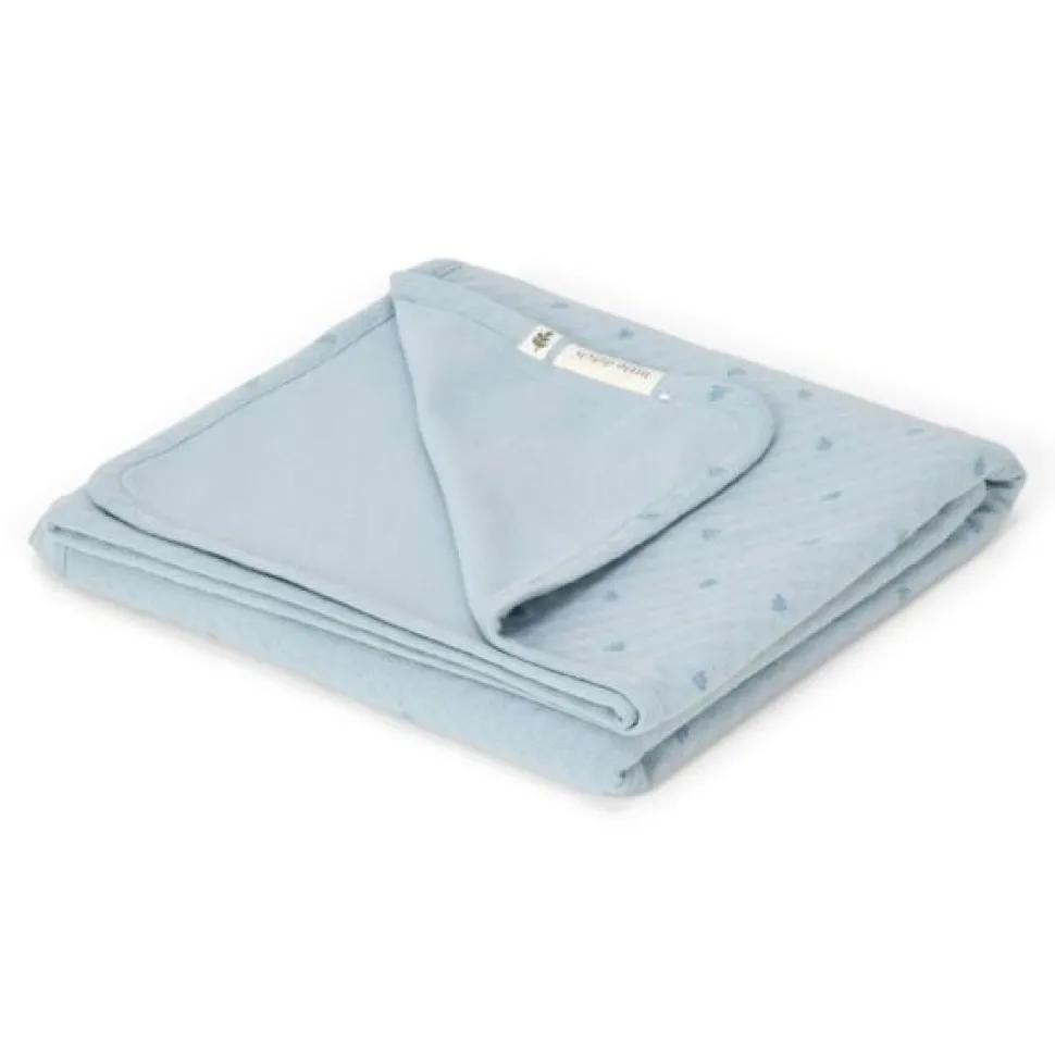 Ledikant deken - Blauw - Essentials