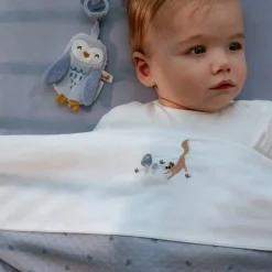 Ledikant deken - Blauw - Essentials