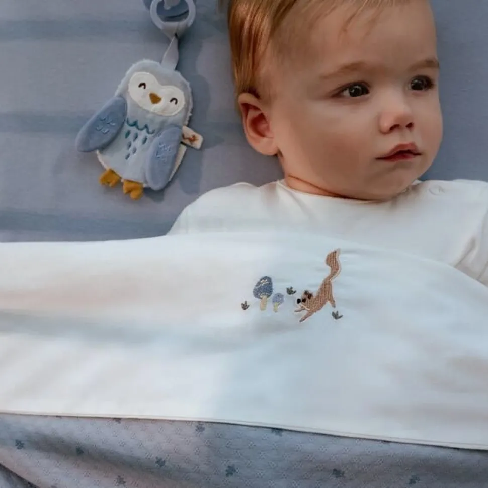 Ledikant deken - Blauw - Essentials