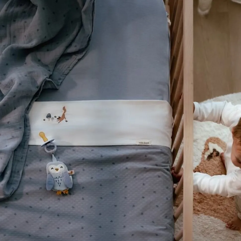 Ledikant deken - Blauw - Essentials