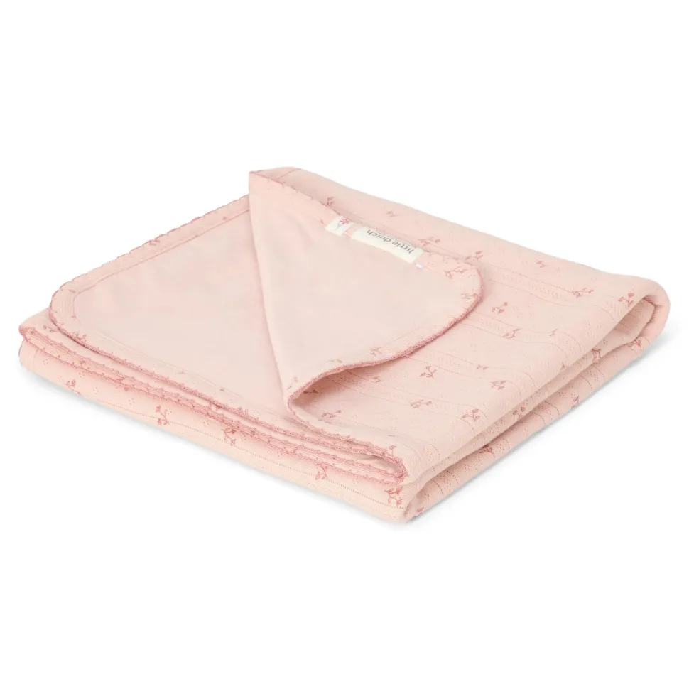 Ledikant deken - Roze - Essentials