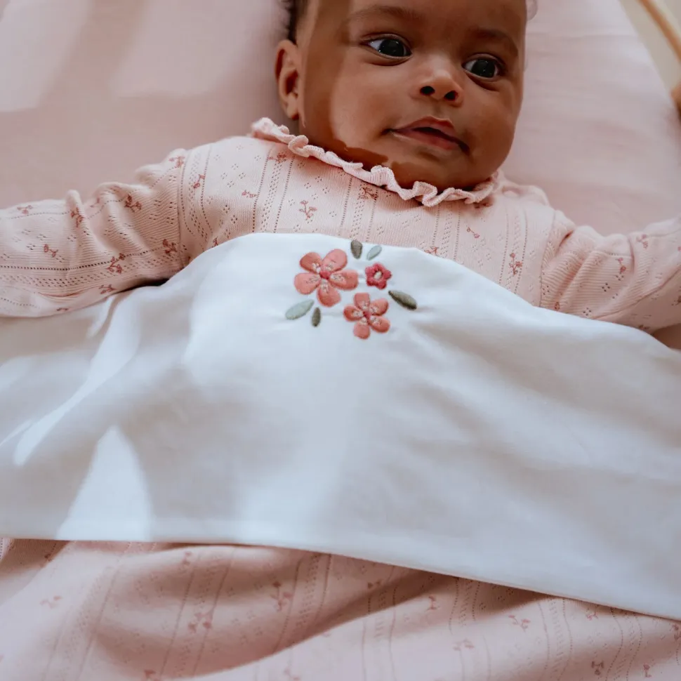 Ledikant deken - Roze - Essentials