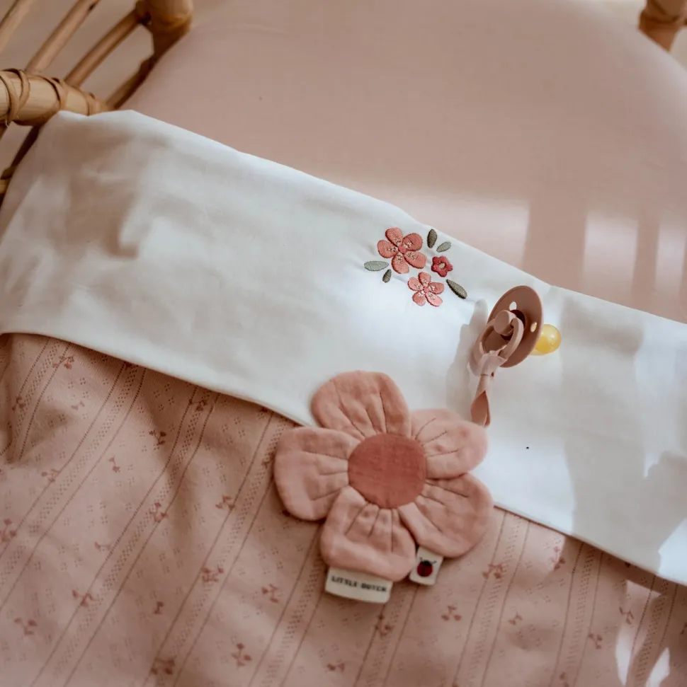 Ledikant deken - Roze - Essentials