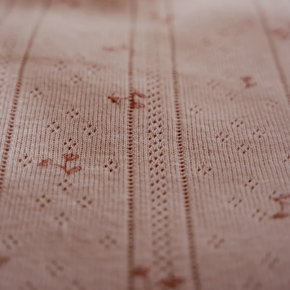 Ledikant deken - Roze - Essentials