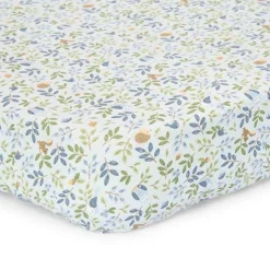 Ledikant hoeslaken - Blauw - Forest Friends - Forest Adventure