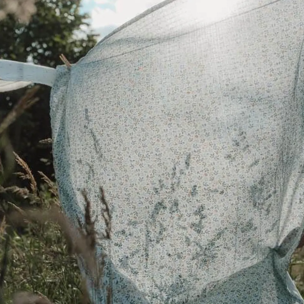 Ledikant hoeslaken - Blauw - Forest Friends - Forest Adventure