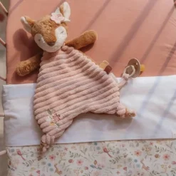 Ledikant hoeslaken - Roze - Essentials