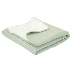 Ledikantdeken - Groen - Forest Friends