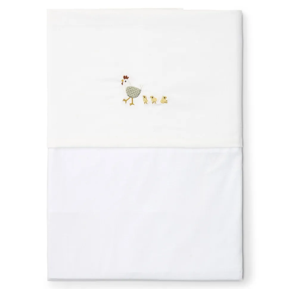 Ledikantlaken - Wit - Little Farm - Little Goose