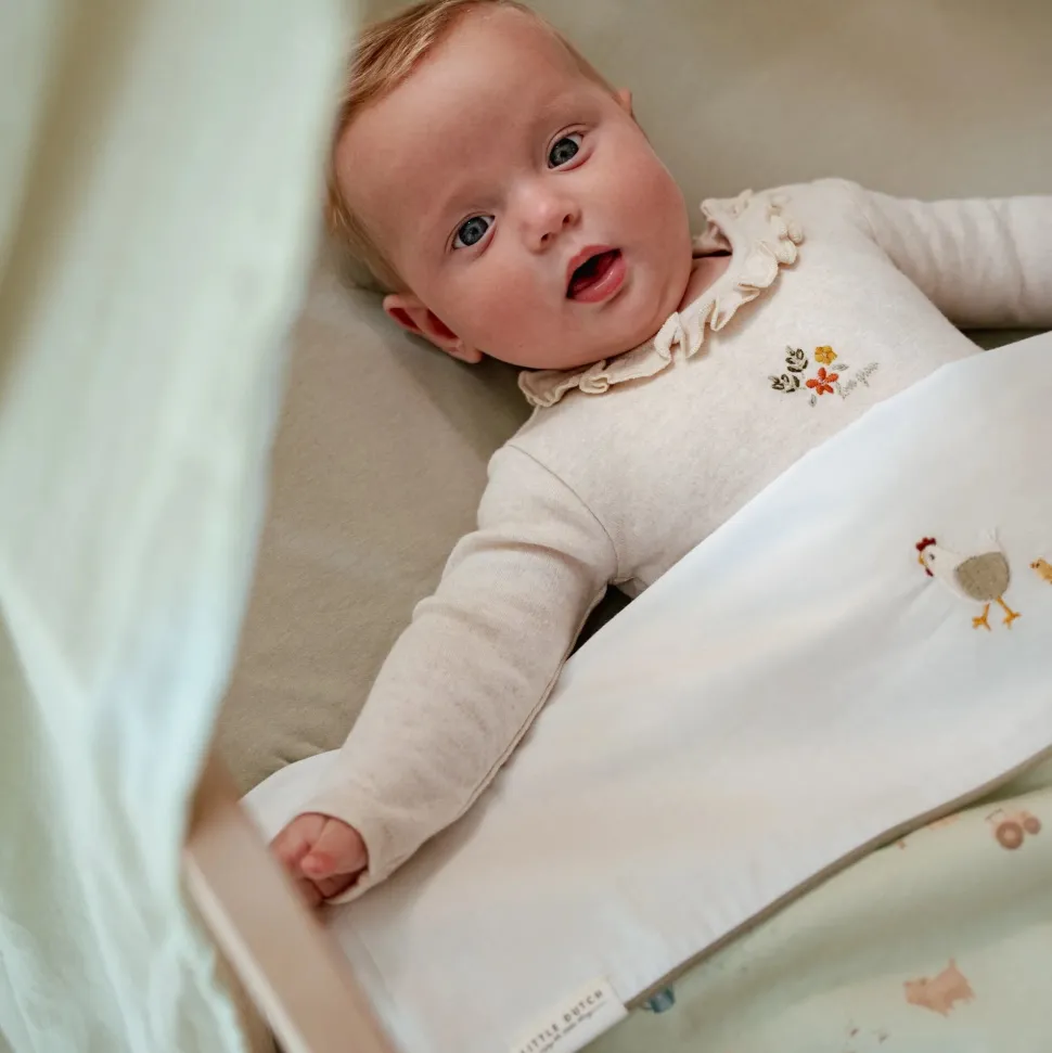 Ledikantlaken - Wit - Little Farm - Little Goose