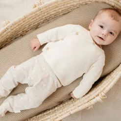 Legging - Beige - Newborn Naturals - Little Goose