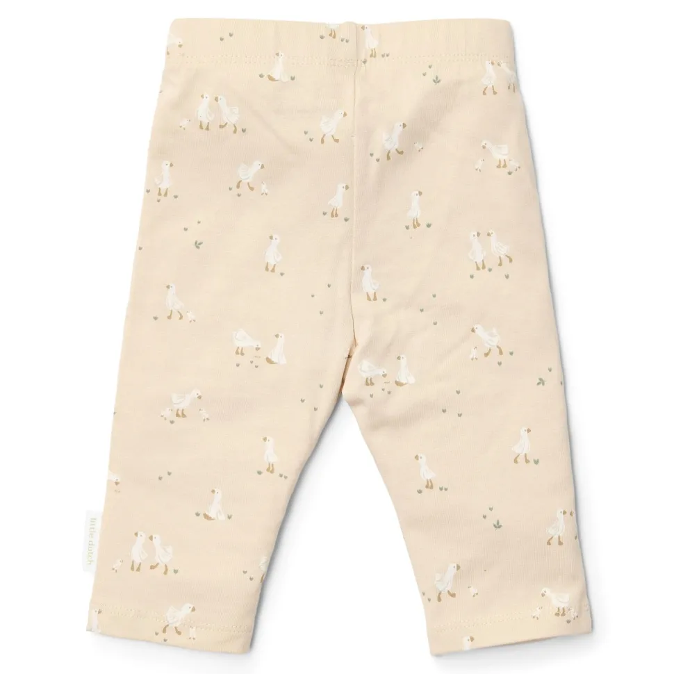 Legging - Beige - Newborn Naturals - Little Goose
