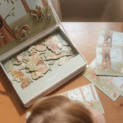 Magnetisch speelbord - Meerkleurig - Forest Friends