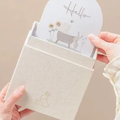 Mijlpaal kaarten - Beige - Baby Bunny - EN