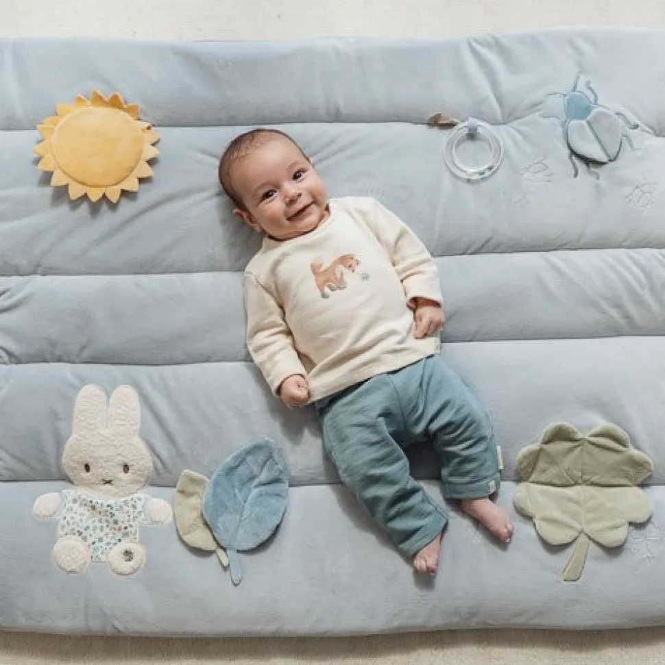 nijntje boxkleed - Blauw - Lucky Leaves