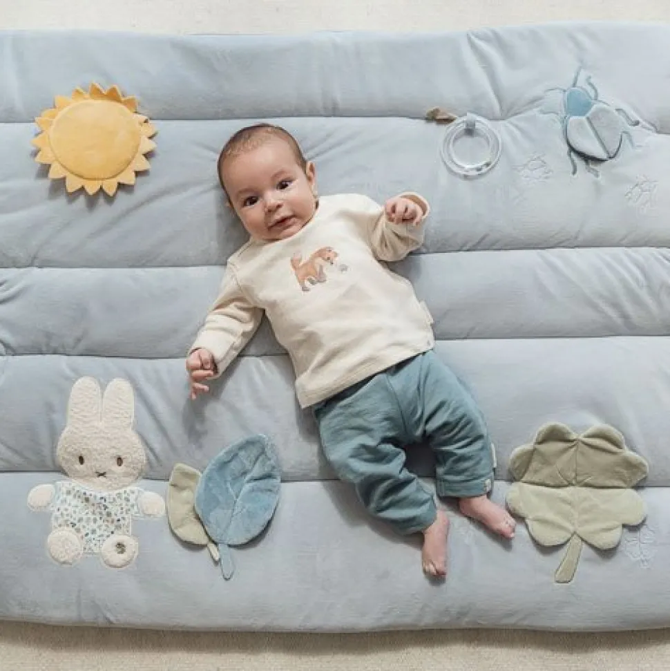 nijntje boxkleed - Blauw - Lucky Leaves