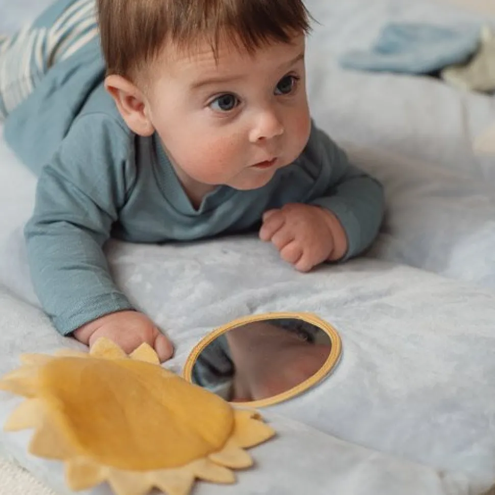 nijntje boxkleed - Blauw - Lucky Leaves