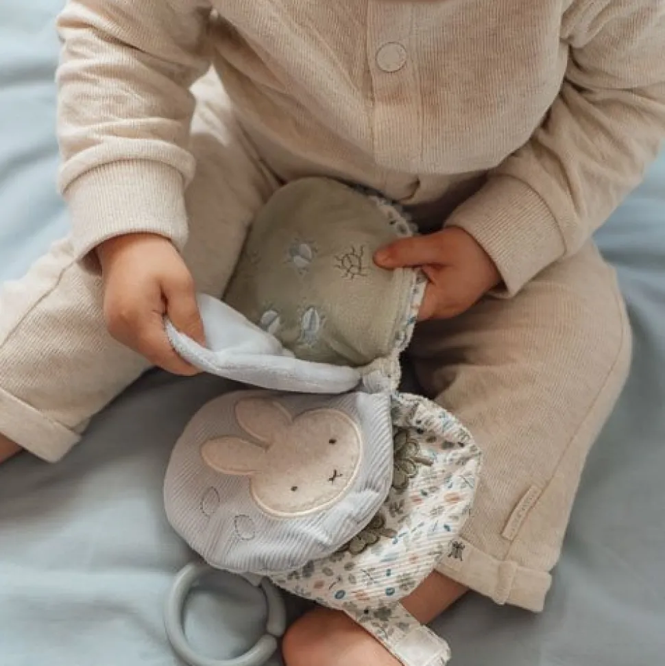 nijntje buggyboekje - Blauw - Lucky Leaves