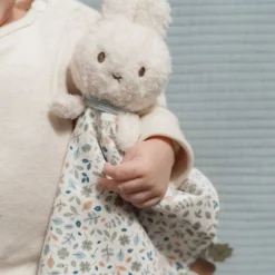 nijntje knuffeldoekje - Blauw - Lucky Leaves