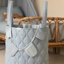 Opbergmand groot - Blauw - Essentials