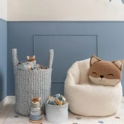 Opbergmand groot - Blauw - Forest Friends - Forest Adventure