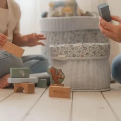 Opbergmand groot - Blauw - Forest Friends - Forest Adventure