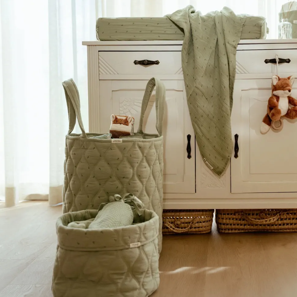 Opbergmand medium - Groen - Essentials