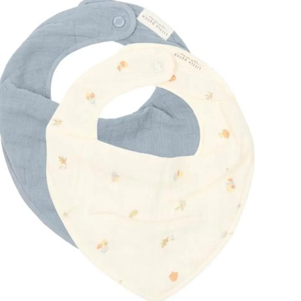 2-pack Bandana slab - Wit - Forest Friends - Forest Treasures