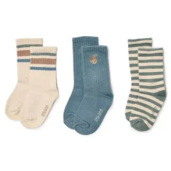 3-pack sokken - Meerkleurig - Forest Friends - Stripe