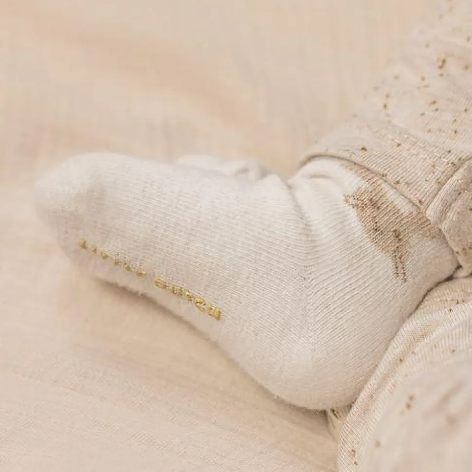 3-pack sokken - Zand - Newborn Naturals - Baby Bunny