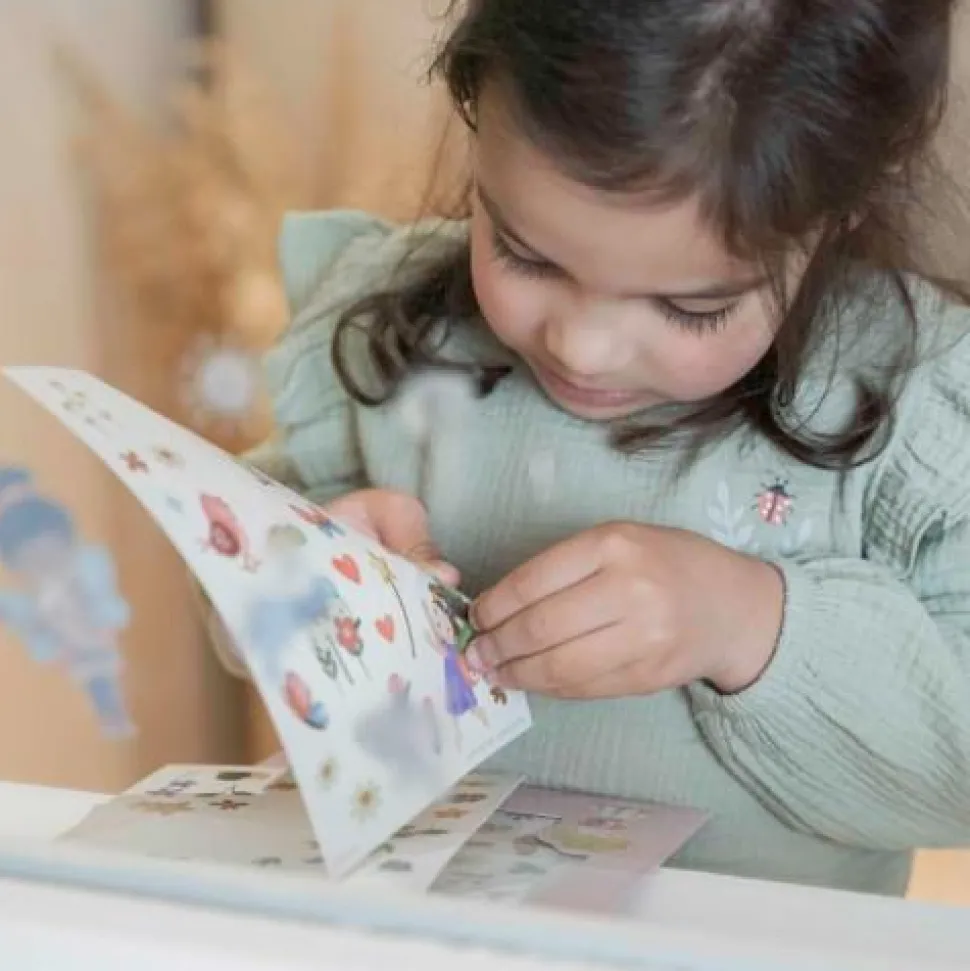 Raamstickers Rosa & Friends