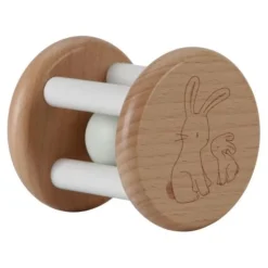 Rammelaar roller - Beige - Baby Bunny