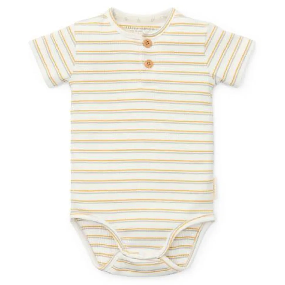 Romper korte mouw - Meerkleurig - Little Farm - Streep