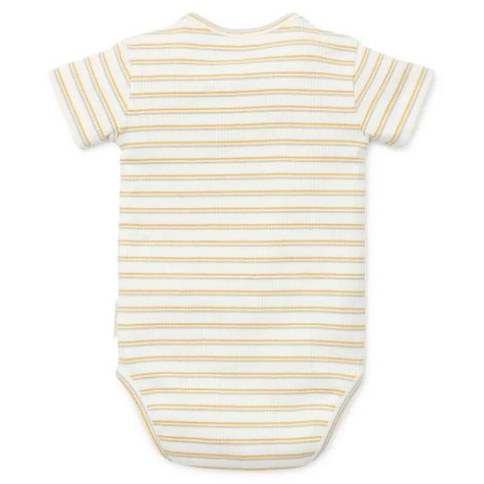 Romper korte mouw - Meerkleurig - Little Farm - Streep