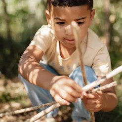 Shirt korte mouw - Bruin - Forest Friends