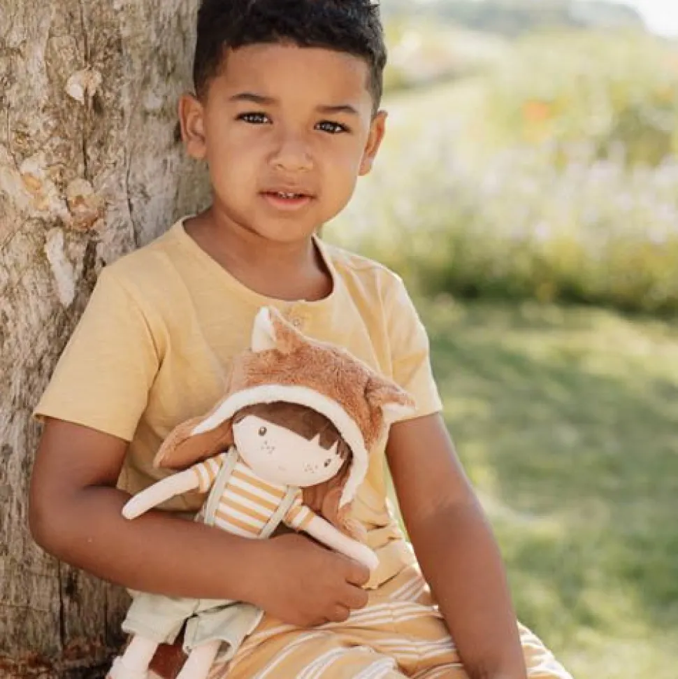 Shirt korte mouw - Geel - Forest Friends